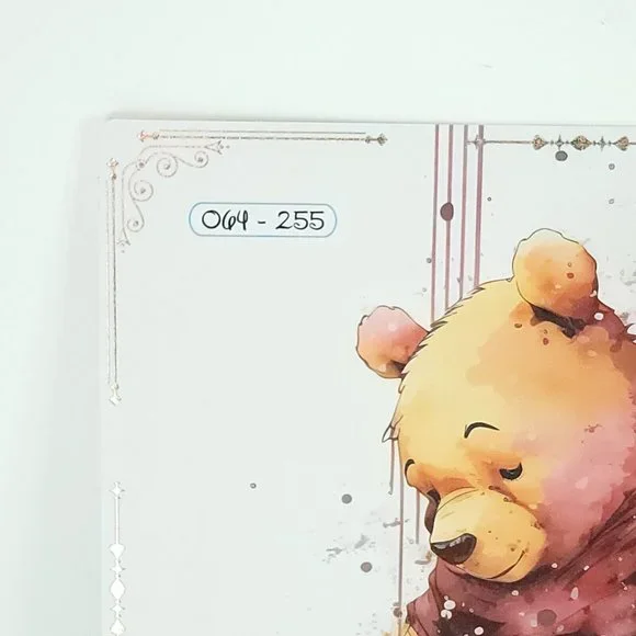 Art Winnie The Pooh Disney 100th Limited Edition Card Print Big One 64/255